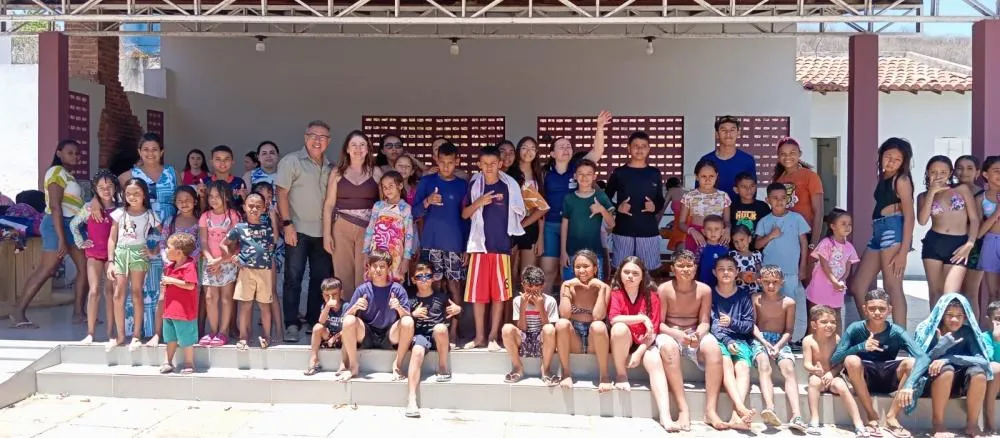 Secretaria de Assistência Social de Aroeiras do Itaim promove dia lazer com alunos da rede municipal