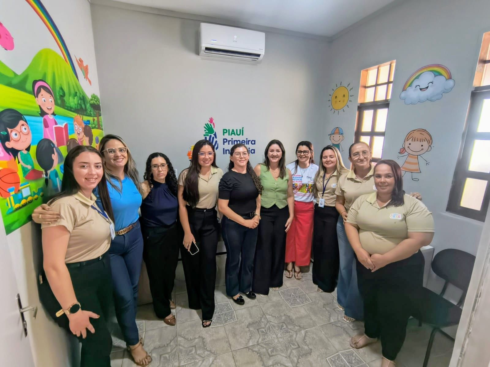 Aroeiras do Itaim recebe equipe técnica da SASC em preparação para o lançamento do Programa Primeira Infância